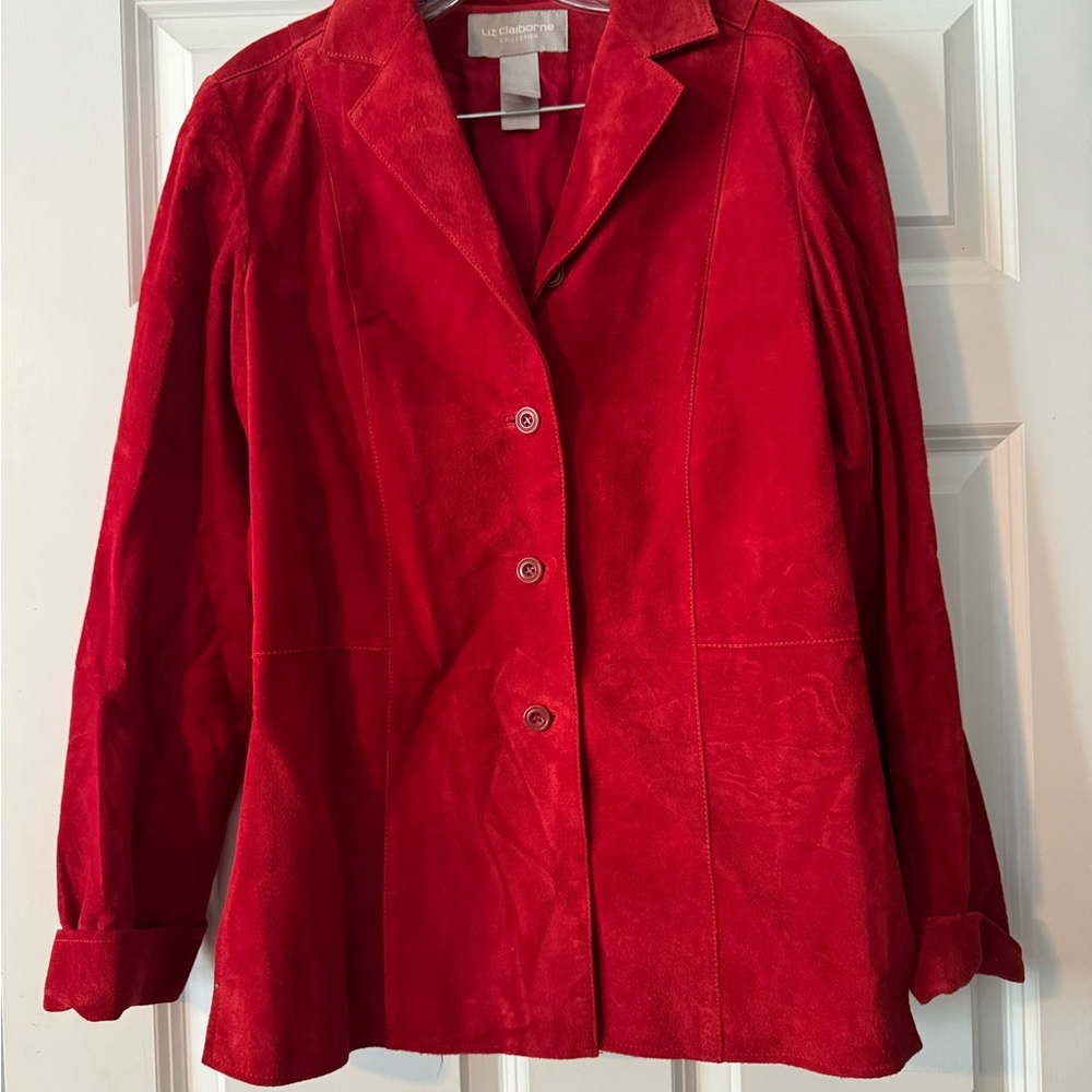 Liz Claiborne Bold Red Women's Blazer
